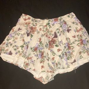 Floral skort